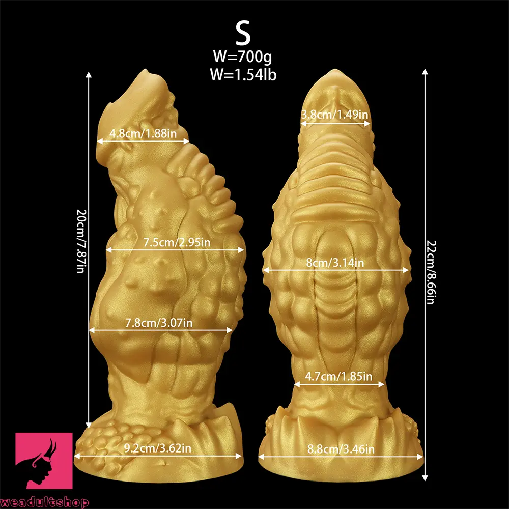 7.87in 8.07in 8.66in Muscle Monster Thick Big Dildo Vaginal Pornographic Tool