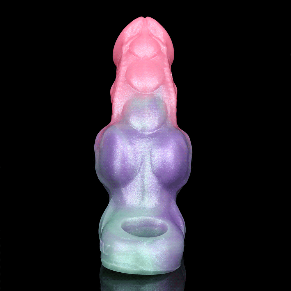 5.9in Flesh Shell SHAZ-3006 Fantasy Hollow Dildo Sleeve For Cock Extension