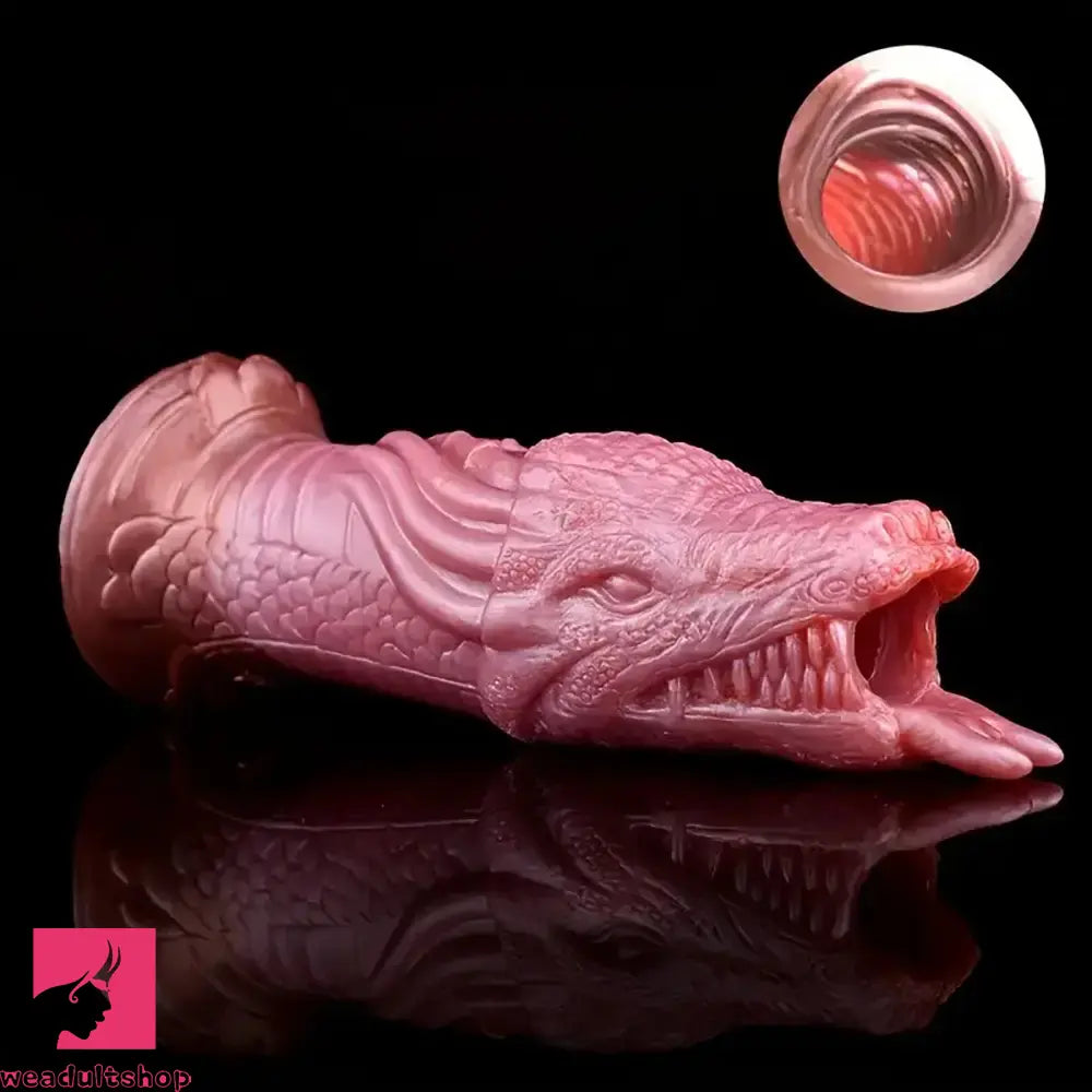 6.88in Realistic Dragon Animal Cock Sleeve 3 Colors Hollow Dildo Sheath