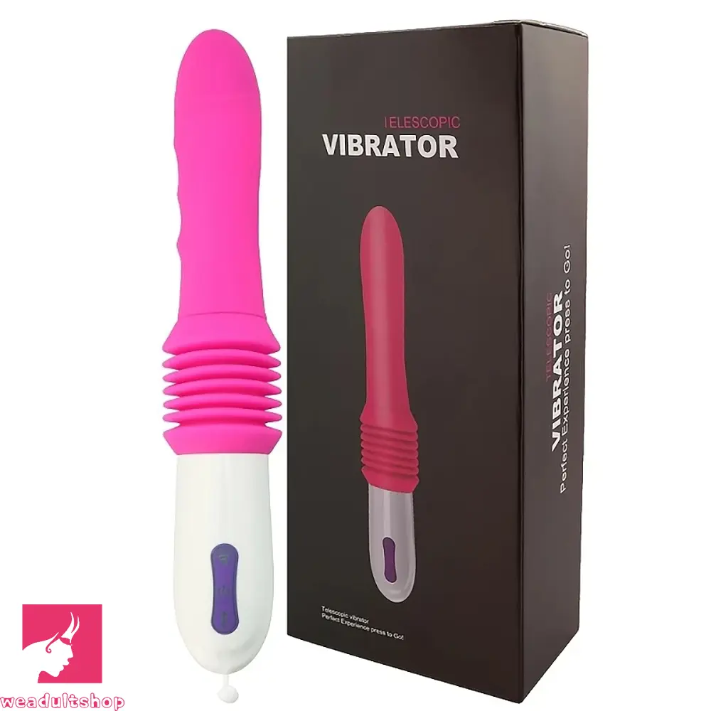 11.3in Rechargeable Automatic Thrusting Dildo Sex Toy 10-Speed Vibration