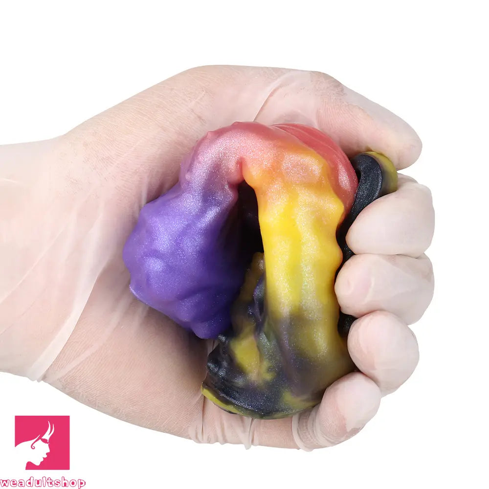 4.96in Ozuros Fantasy Odd Silicone Soft Dildo Sleeve Cock Extender Toy