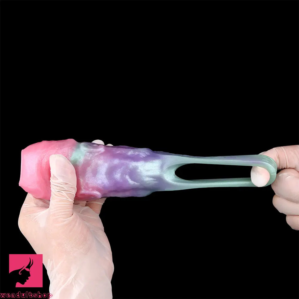 5.03in Velvet Pulse SHAZ-3019 Fantasy Hollow Dildo Sleeve Cock Extension