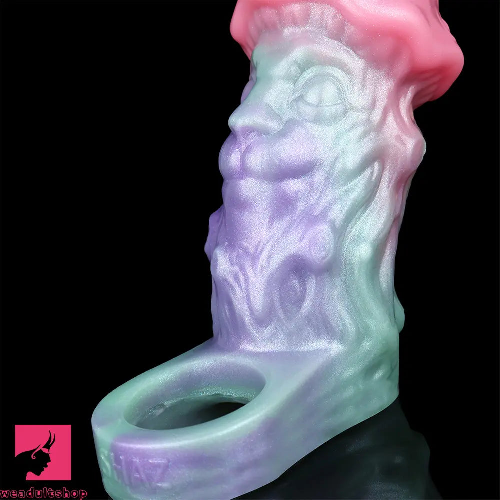 4.44in Spore Bloom SHAZ-3016 Fantasy Hollow Dildo Cock Sleeve Extension