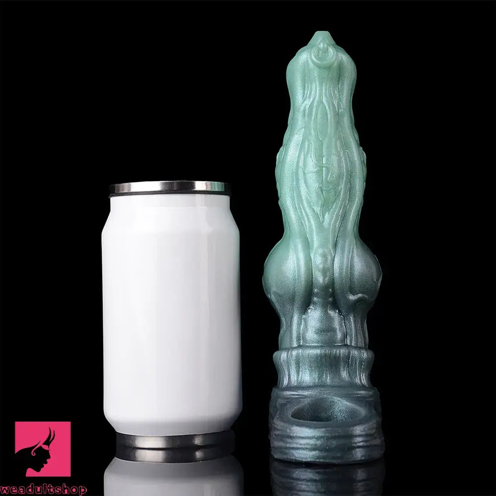 8.26in Moonbound Hound Silicone Hollow Cock Sleeve Dildo For Male Female