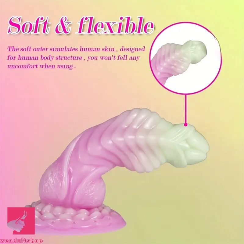 7.87in Silicone Snake Animal Dildo With Suction Cup For Adults Dilation