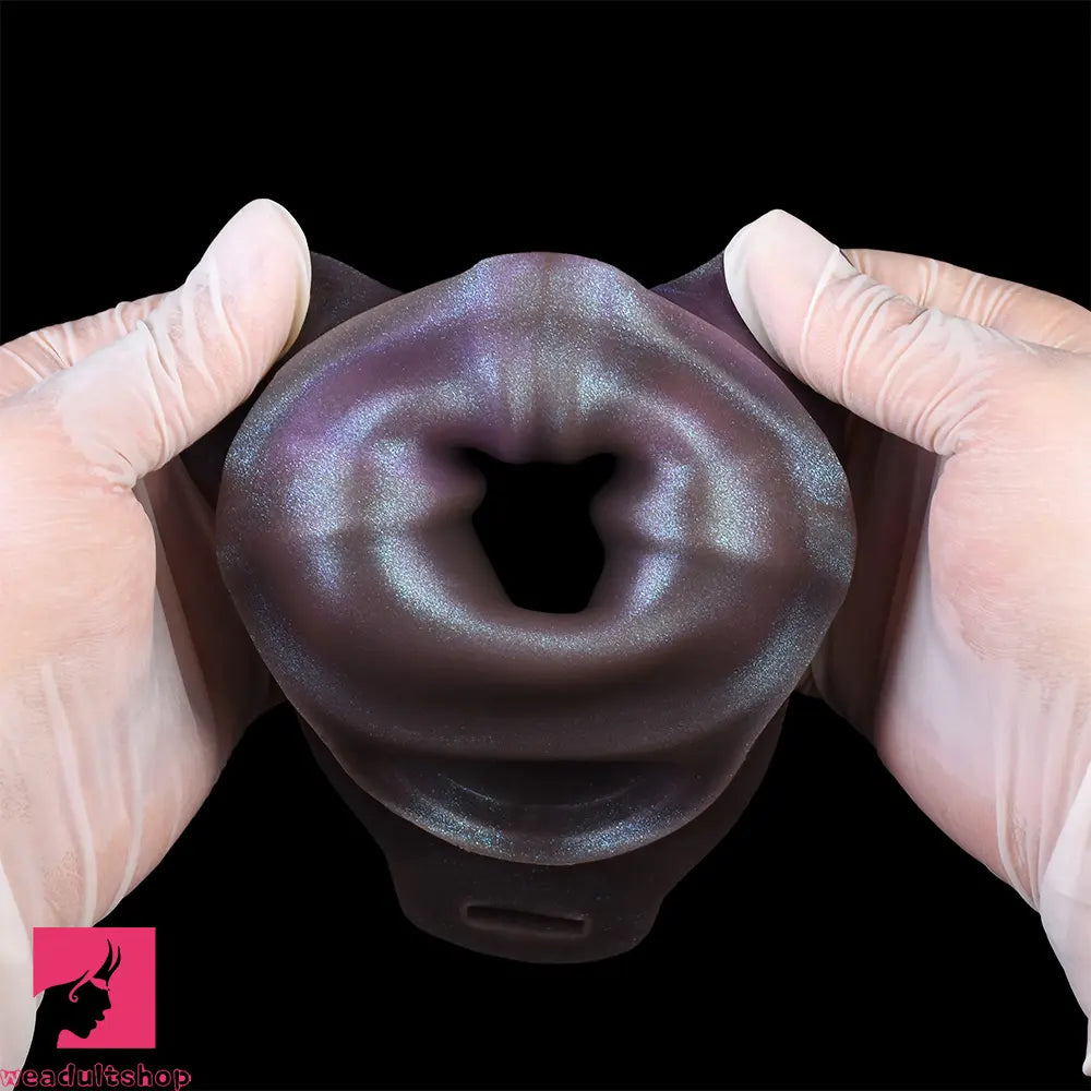 5.39in Scary Dragon Beast Creature Hollow Dildo Sleeve With Cock Ring