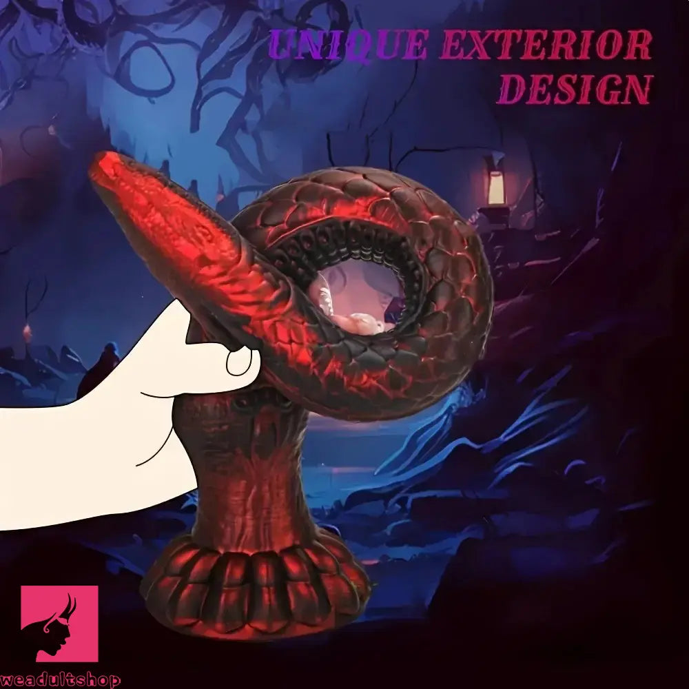 12.2in Silicone Monster Snake Octopus Dildo Prostate Training Adult Sex