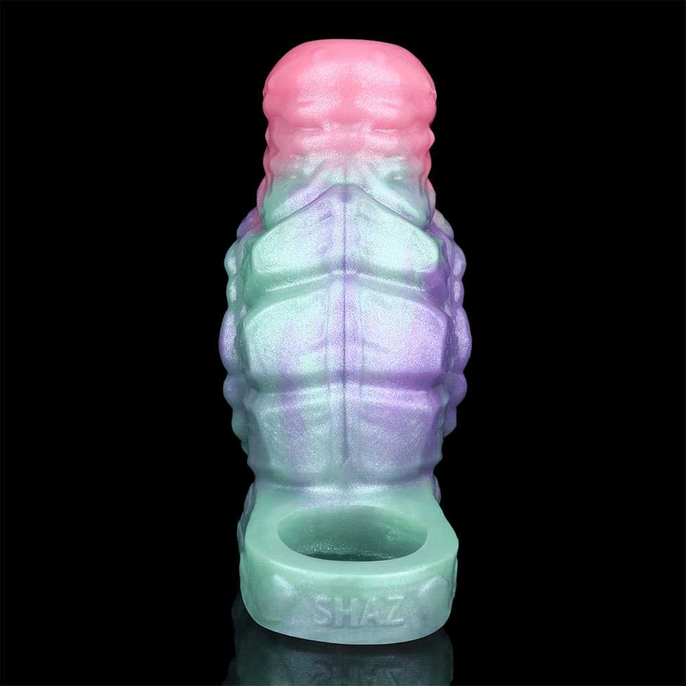4.84in Gloomthorn SHAZ-3020 Fantasy Hollow Dildo Sleeve Cock Extension