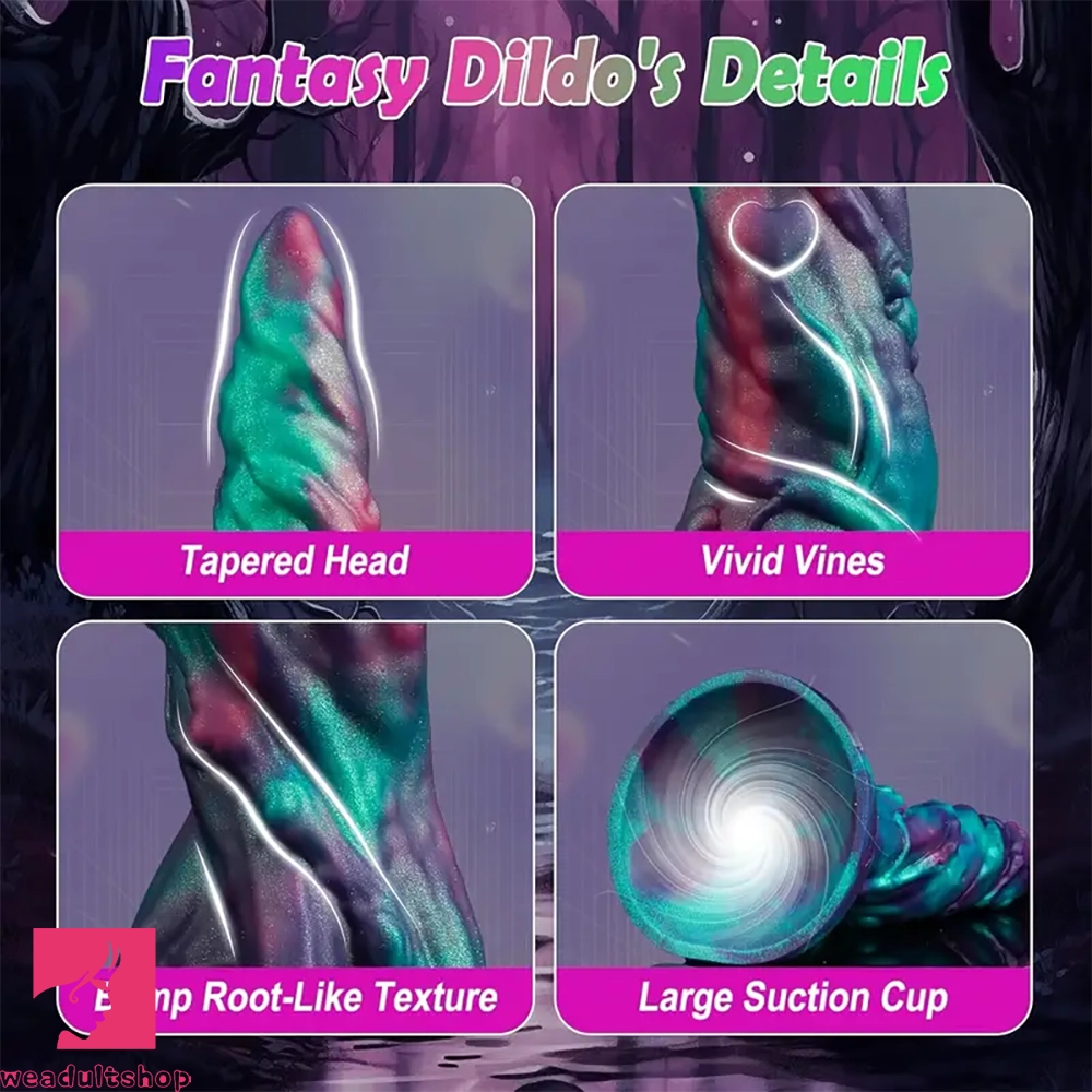 10.6in Fantasy Monster Large Soft Prostate Massage Silicone Cock Dildo
