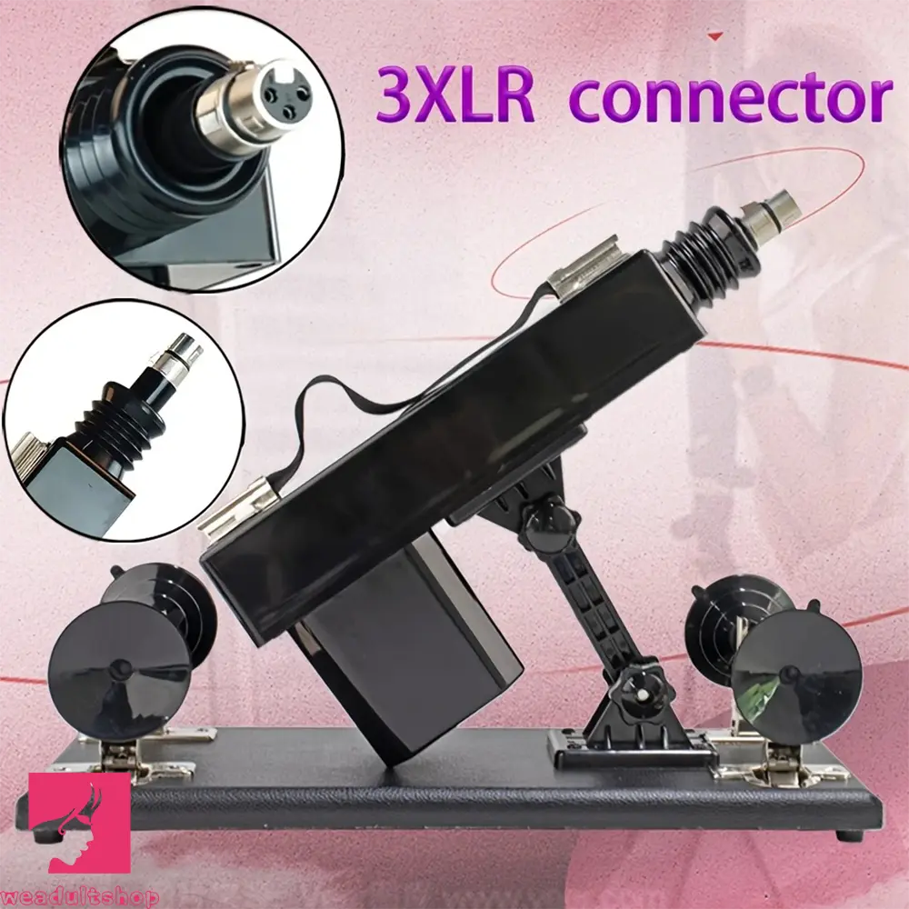 Fucking Dildo Machine With Realistic Dildo Women With 3XLR Connector