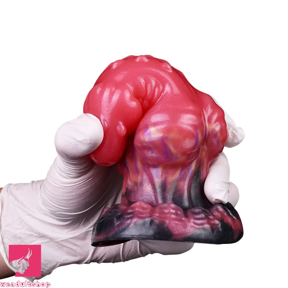 5.71in Fantasty Knot Spiked Silicone Dildo Soft Masturbator Simulate Sex