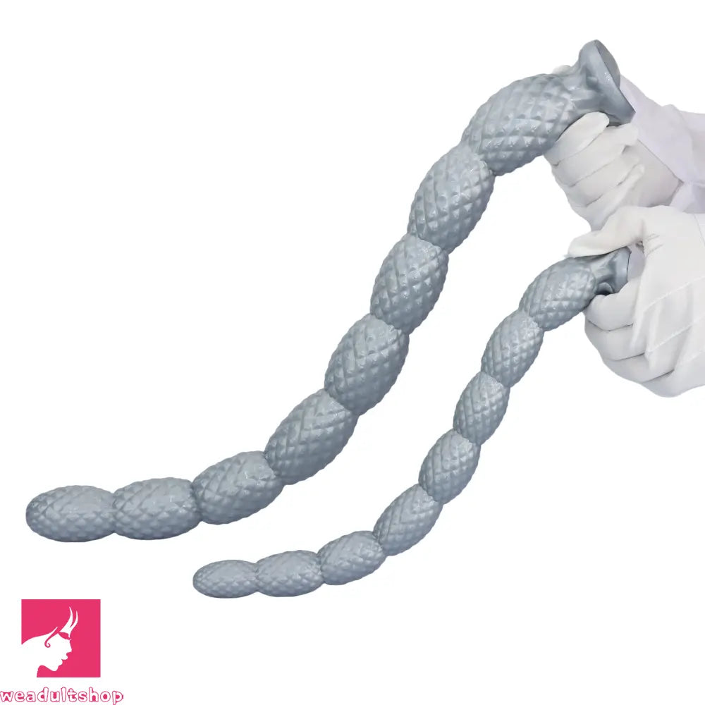 15.74in 23.62in Extra Long Whip Anal Plug Dildo Adult Male and Female Toy