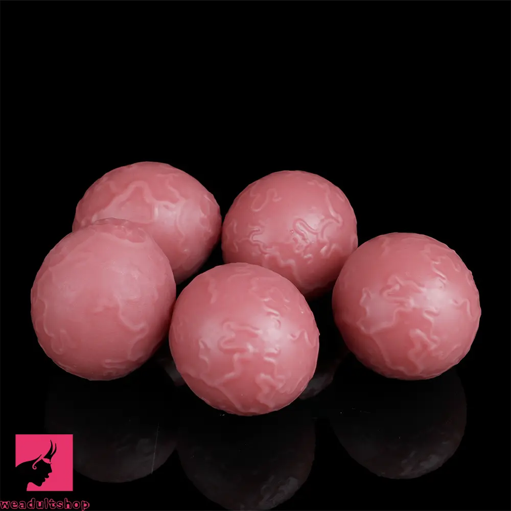 7.8in Ovipositor Platinum Silicone Dildo Realistic Passionate Love Sex Toy