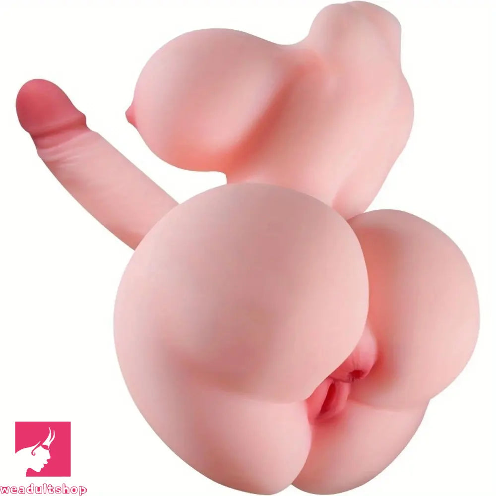 5.51in Realistic Dildo Shemale Sex Torso with Breasts Anal Sex Men Love