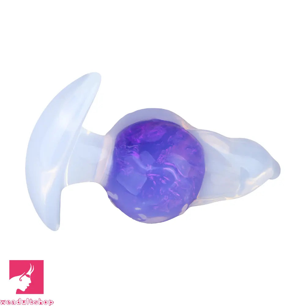 5.51in Luminous Silicone Anal Beads Dildo Anal Sex Toy For Women Sex