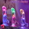 7.48in Luminous Dildo Vibrator With Suction Cup For Women Sex Pleasure