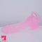 7.5in Curved PVC Female Masturbator Suction Cup Dildo Clitoral Stimulator