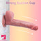 9.25in Big Dual Density Dildo Soft Blue Veins Lifelike Real Skin Feel Dildo