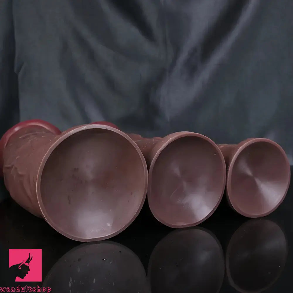 8.85in 10.62in 11.81in Silicone Mushroom Head Bold Thick Anal Fantasy Dildo