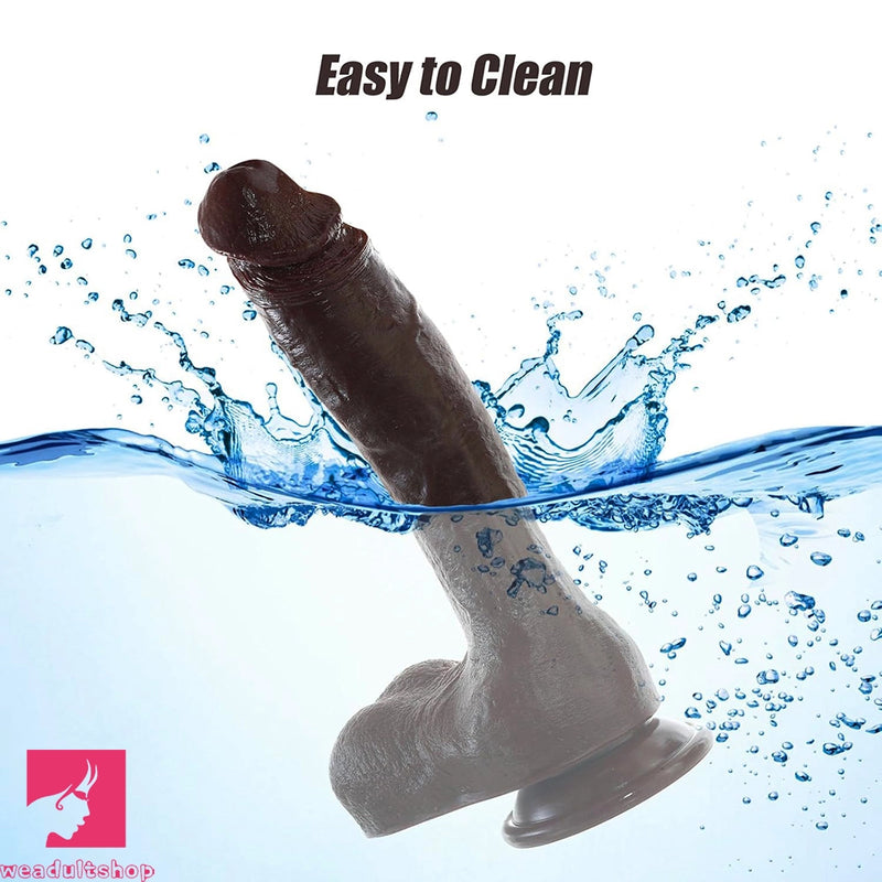 10.43in Oversized Realistic Dildo Soft Thick Penis Huge Lesbian Dildo