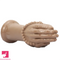 7.08in 10.43in 13.18in Extra Large PVC Bergamot Thick Fist Hand Cock Dildo