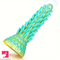 7.7in Dragon Design Spiked Silicone Dildo Monster Butt G Spot Massager