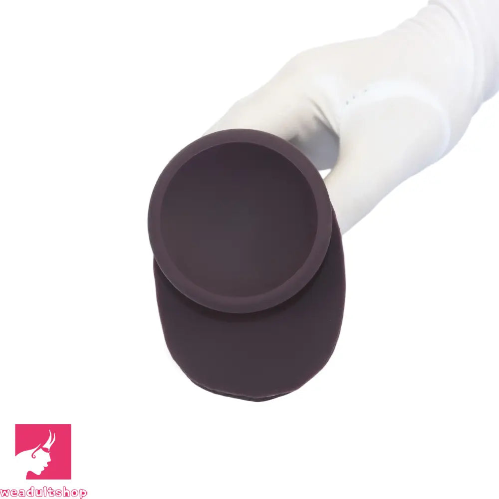 8.67in Real Skin Silicone Soft Big Dildo For Handsfree Pleasure Couple Love