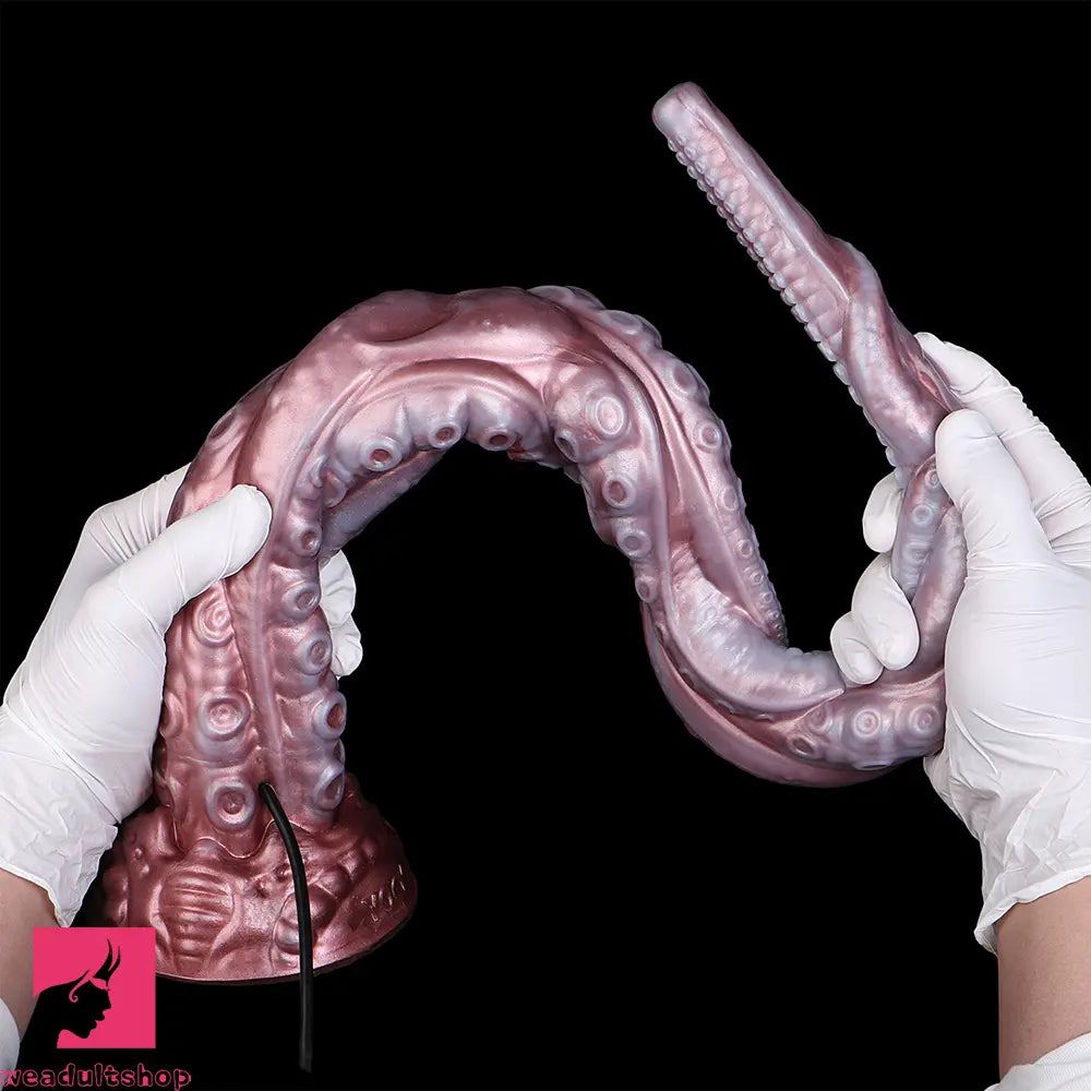 25in Tentacle Huge Long HD Camera Dildo Silicone Adult Toy Anal Stimulation