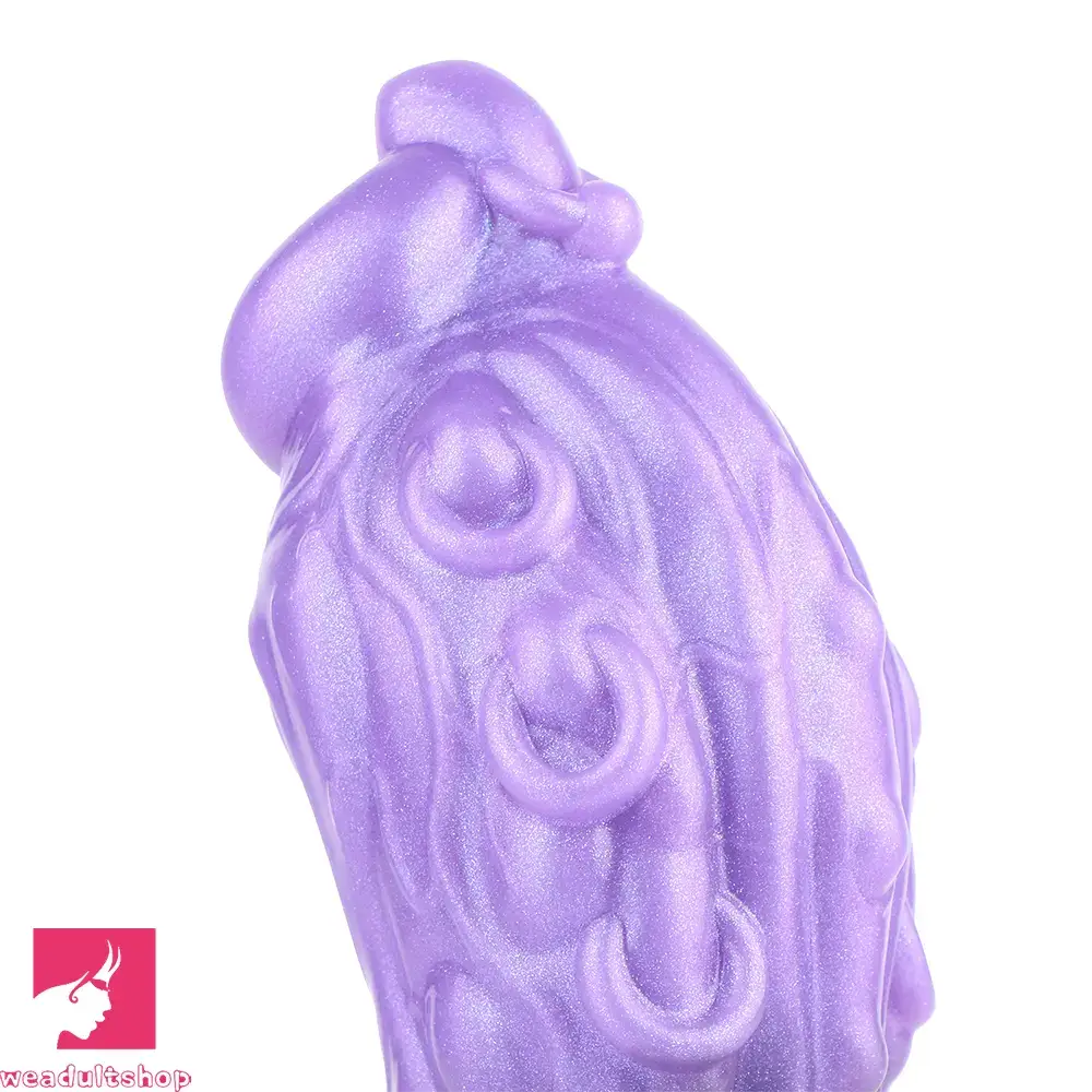 9.05in Tentacle Knot Silicone Dual Density Monster Dildo Anal Stimulator
