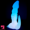 7.28in 9.44in Dinosaur Luminous Monster Soft Silicone Prostate Dildo