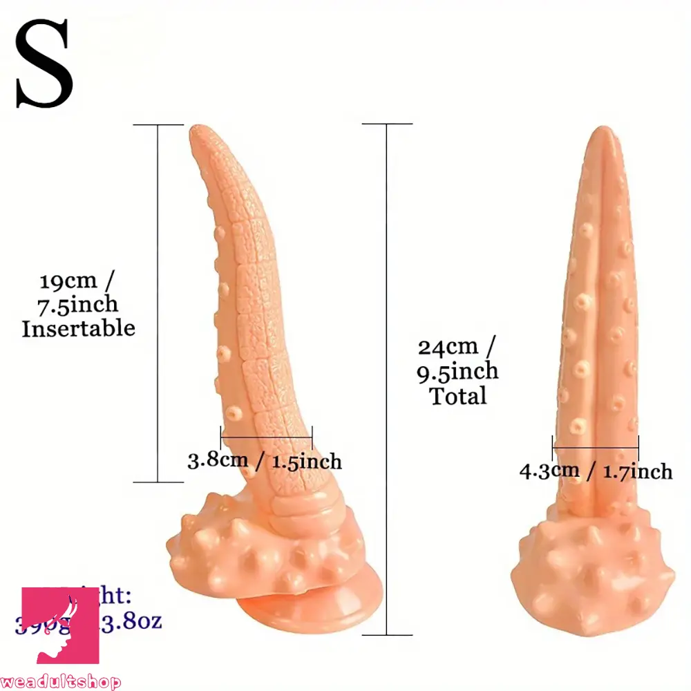 9.5in 14.2in Octopus Tentacle Big PVC Dildo For Anal Sex Expansion Game