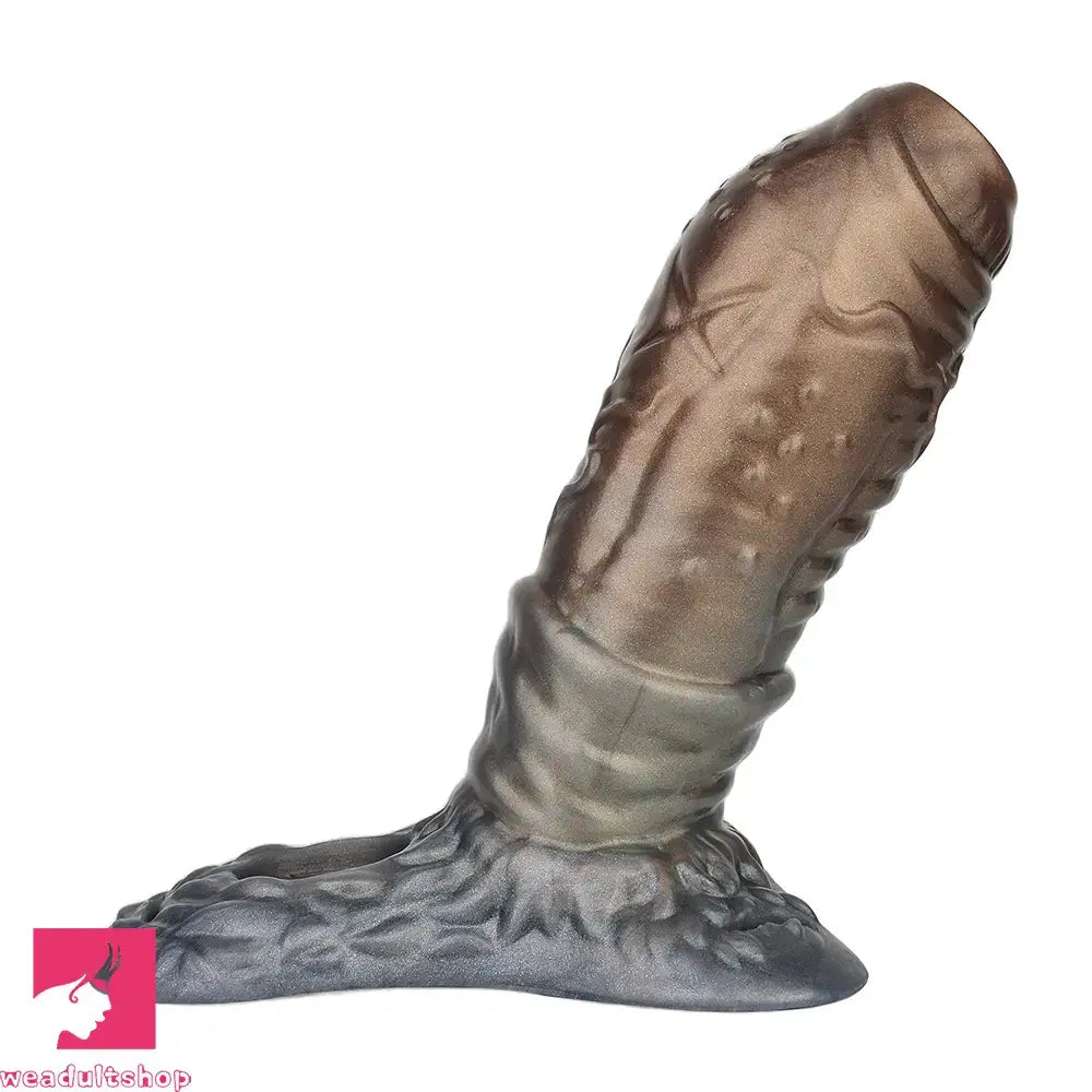 6.77in Tentacle Spiked Silicone Strap on Dildo Sleeve For Male Couples