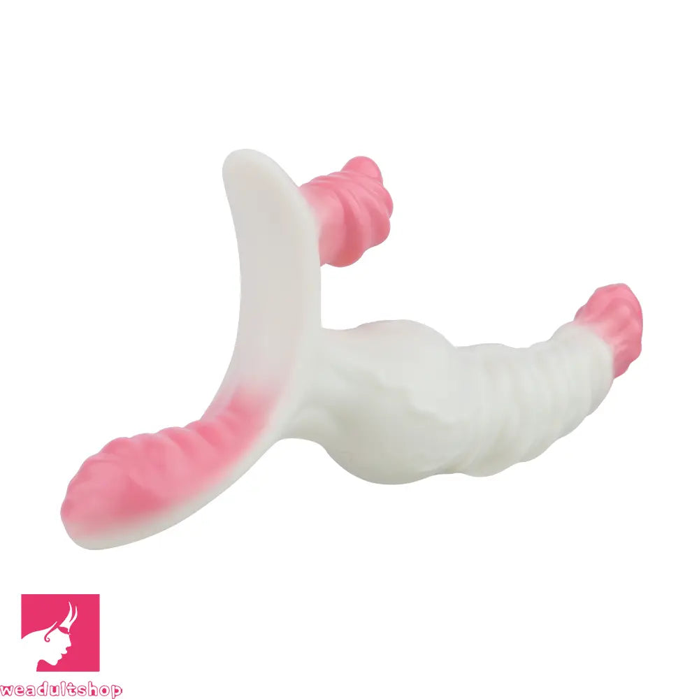 6.42in Monster Fantasy Wearable Strap on Vibrating Anal Silicone Dildo