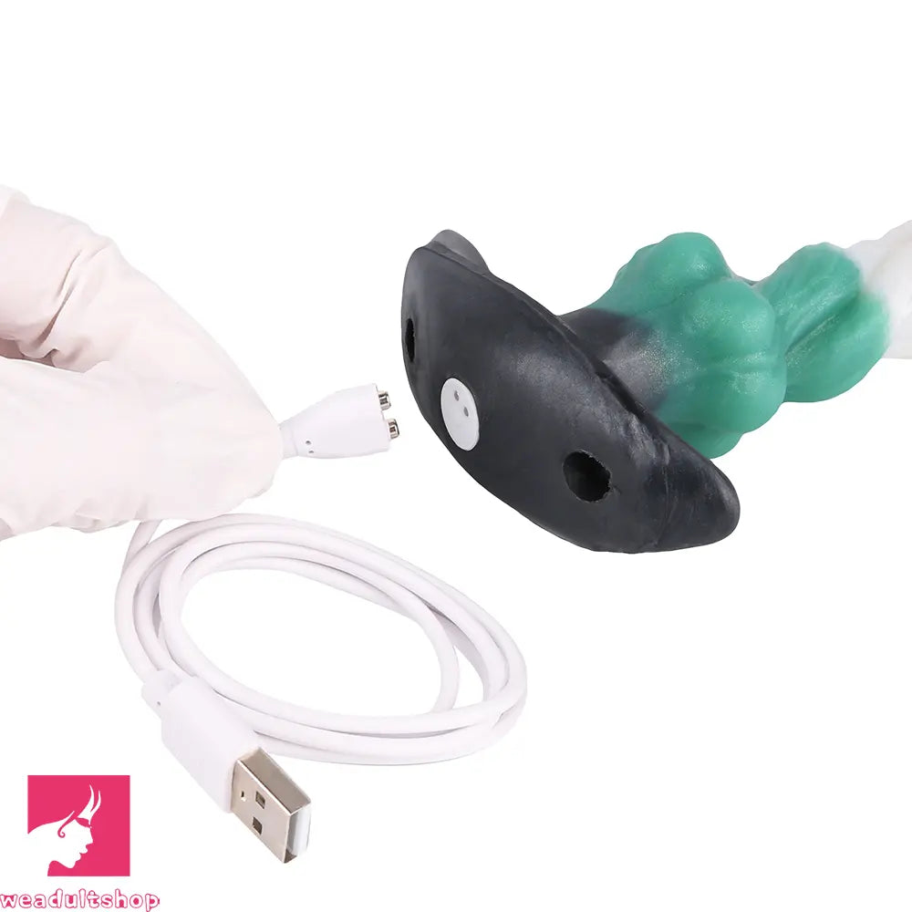 7.08in Odd Dog Knot Strap on Dildo For Fox Tail Cosplay Anus Dilator Masturbator