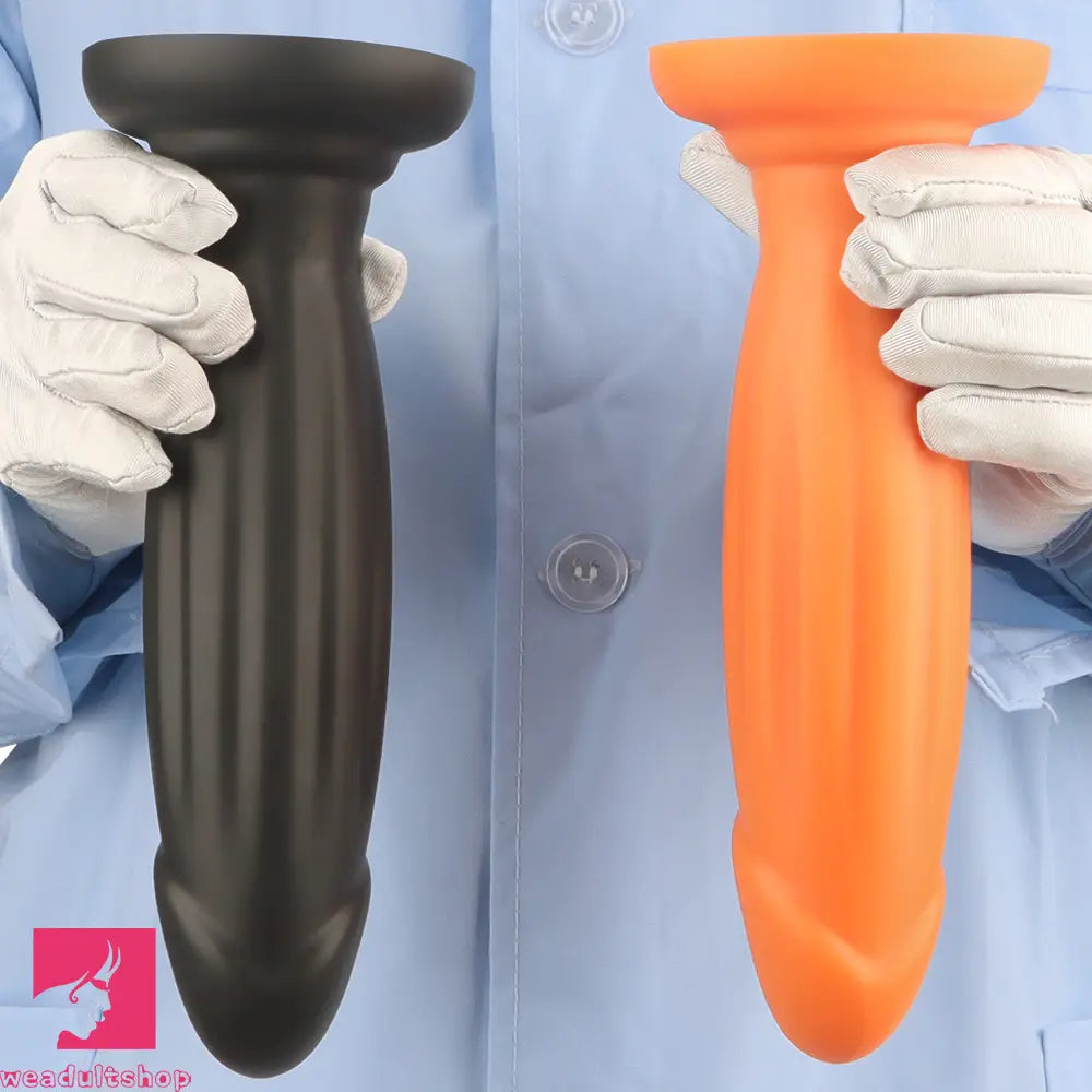 8.85in Eggless Female Masturbator Silicone Soft Dildo For Women Couples