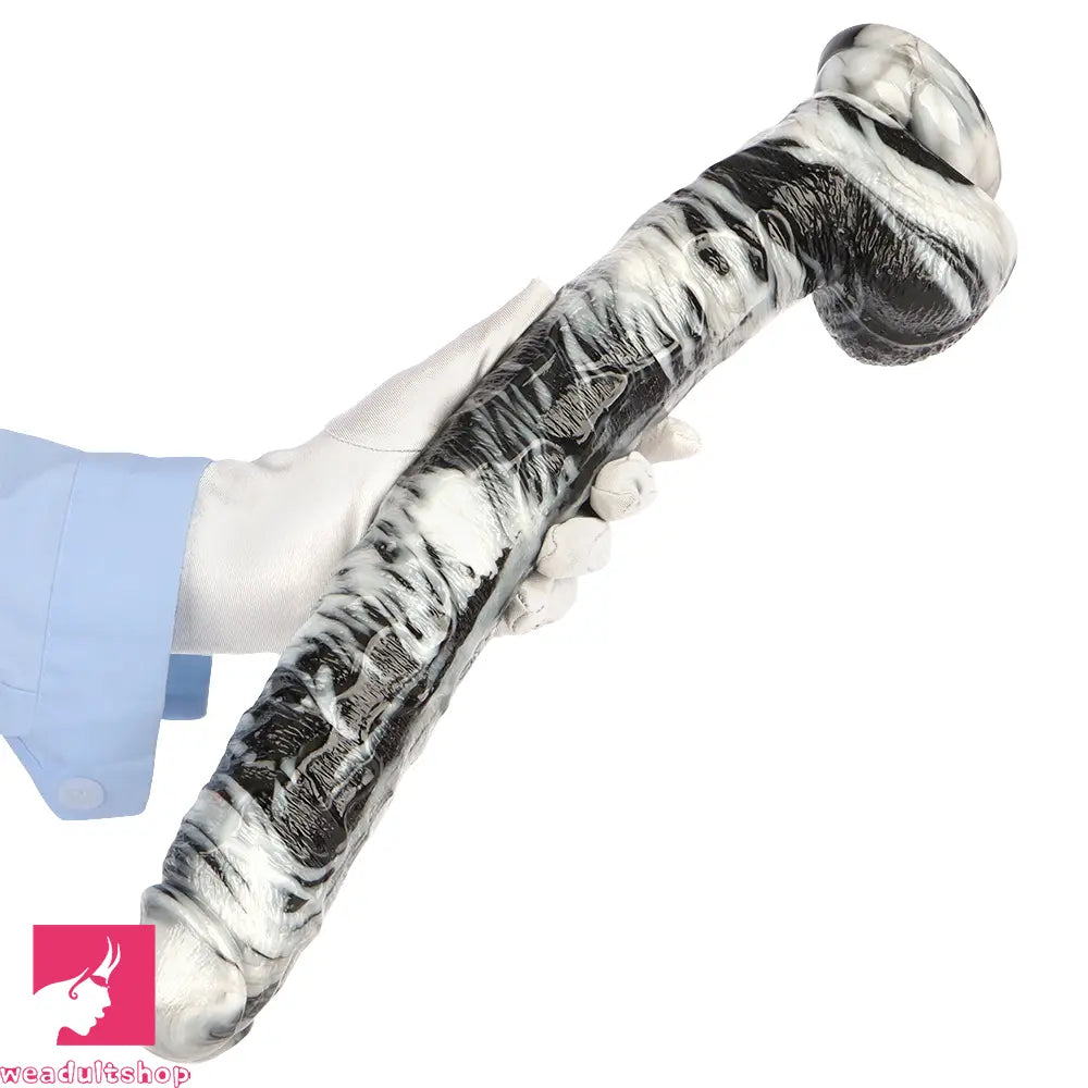 17in Super Large Long PVC Cock Dildo For Hands free Sex Female Orgasm