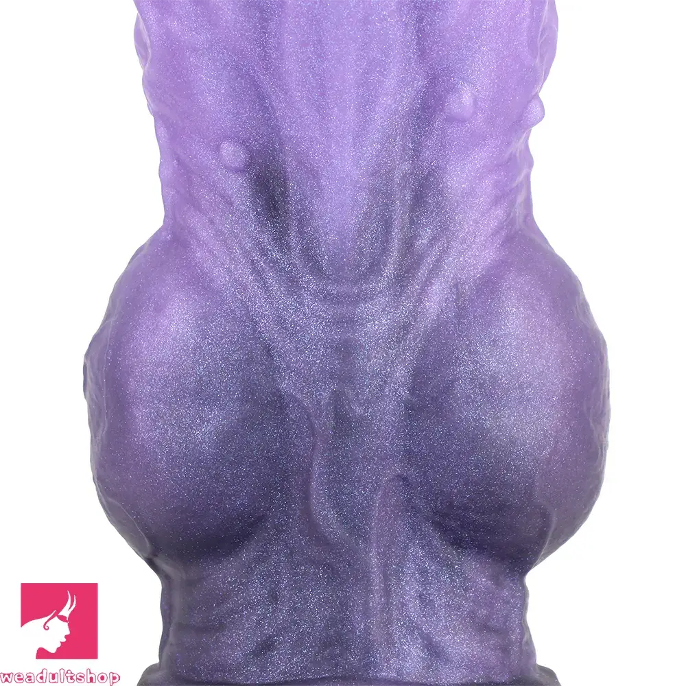 9.76in Monster Silicone Knot Ultra Soft Dildo For Couple G Spot Stimulator
