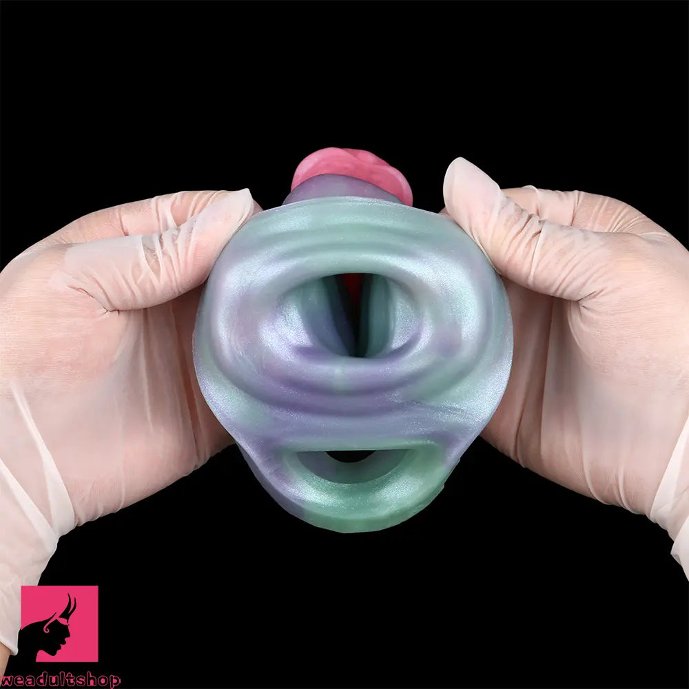 5.9in Flesh Shell SHAZ-3006 Fantasy Hollow Dildo Sleeve For Cock Extension
