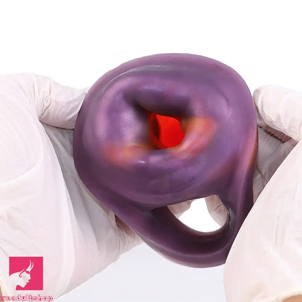 7.59in Warhorse Cock Fire Vein Gradient Tone Cock Dildo Sleeve Love Toy