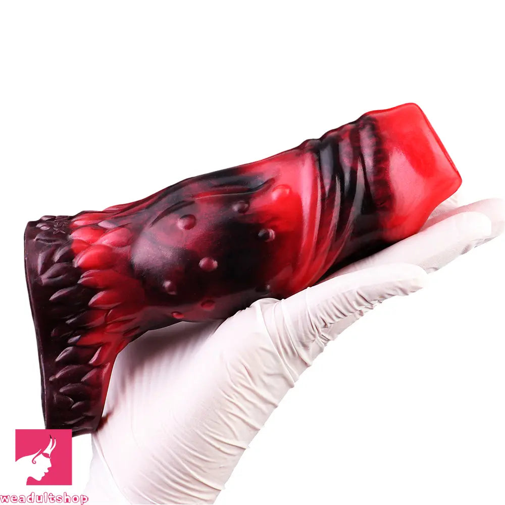3.54in 4.72in 5.51in 6.69in Monster Scard Dildo Sleeve Cock Extender Toy