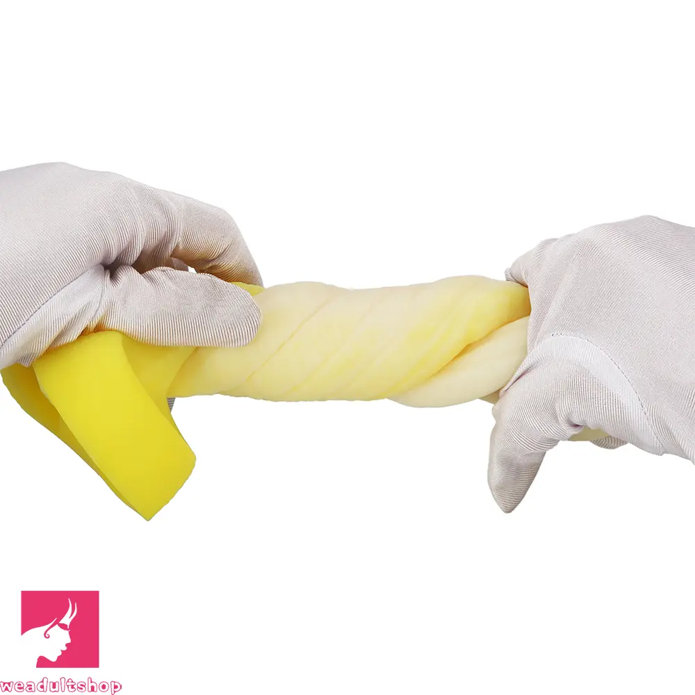 5.11in 5.31in 5.51in Banana Fantasy Hollow Dildo Sleeve Liquid Silicone Sleeve