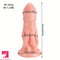 8.07in Skin Feel Octopus Anal Plug-Real Tentacle Dildo Granular Bump
