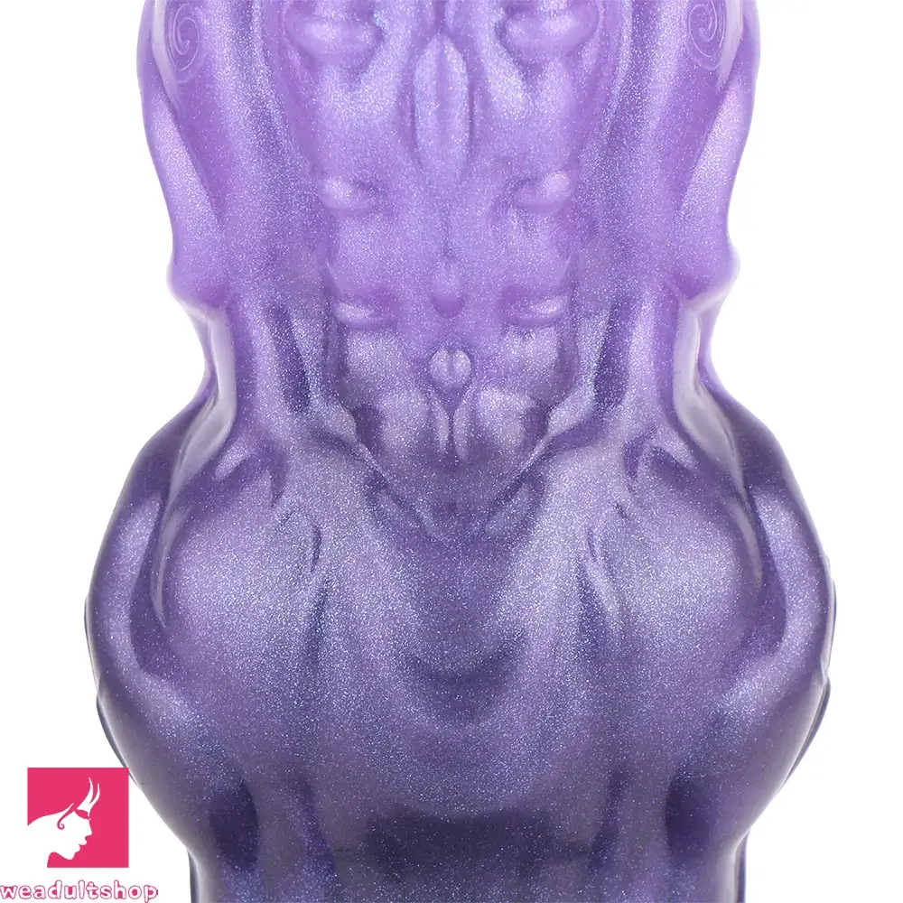 10.15in Dual Density Silicone Knot Monster Dildo G-Spot Anal Love Toy