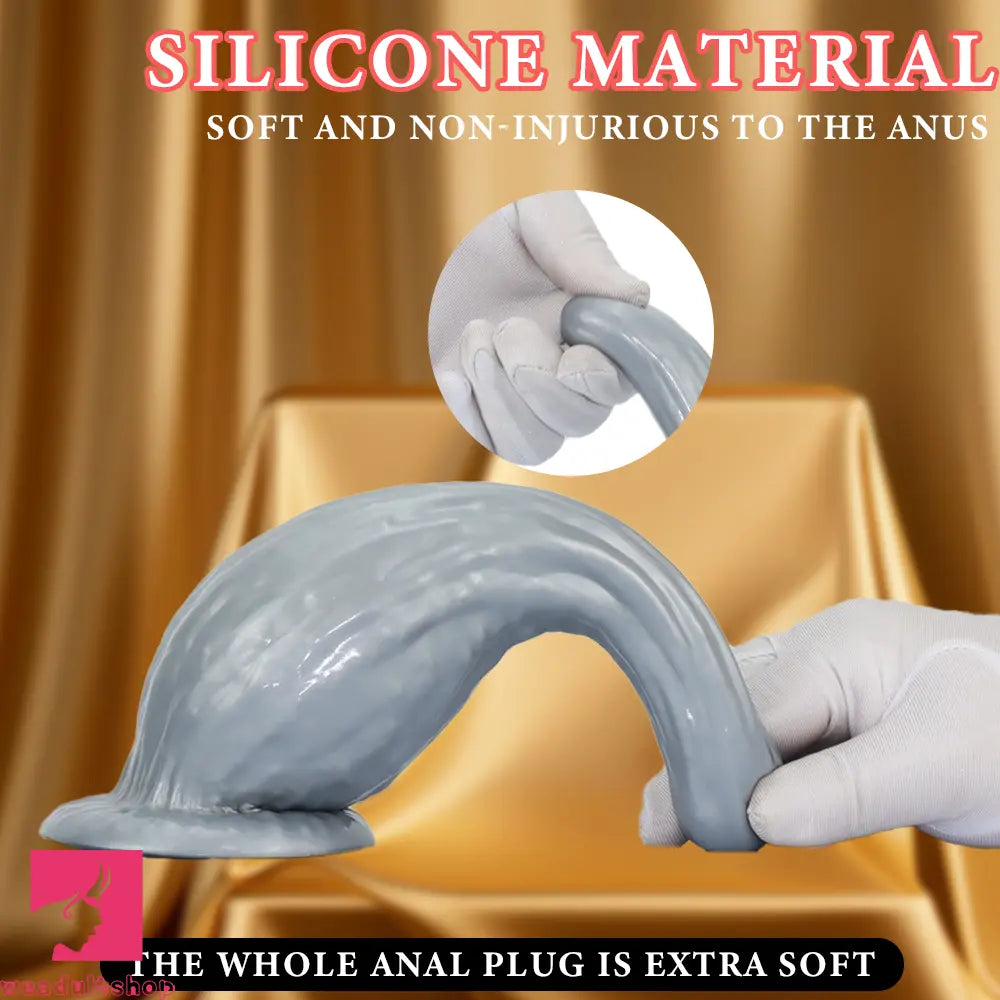 5.31in 7.08in 9.05in Fantasy Silicone Dildo Vase Shape With Suction Cup