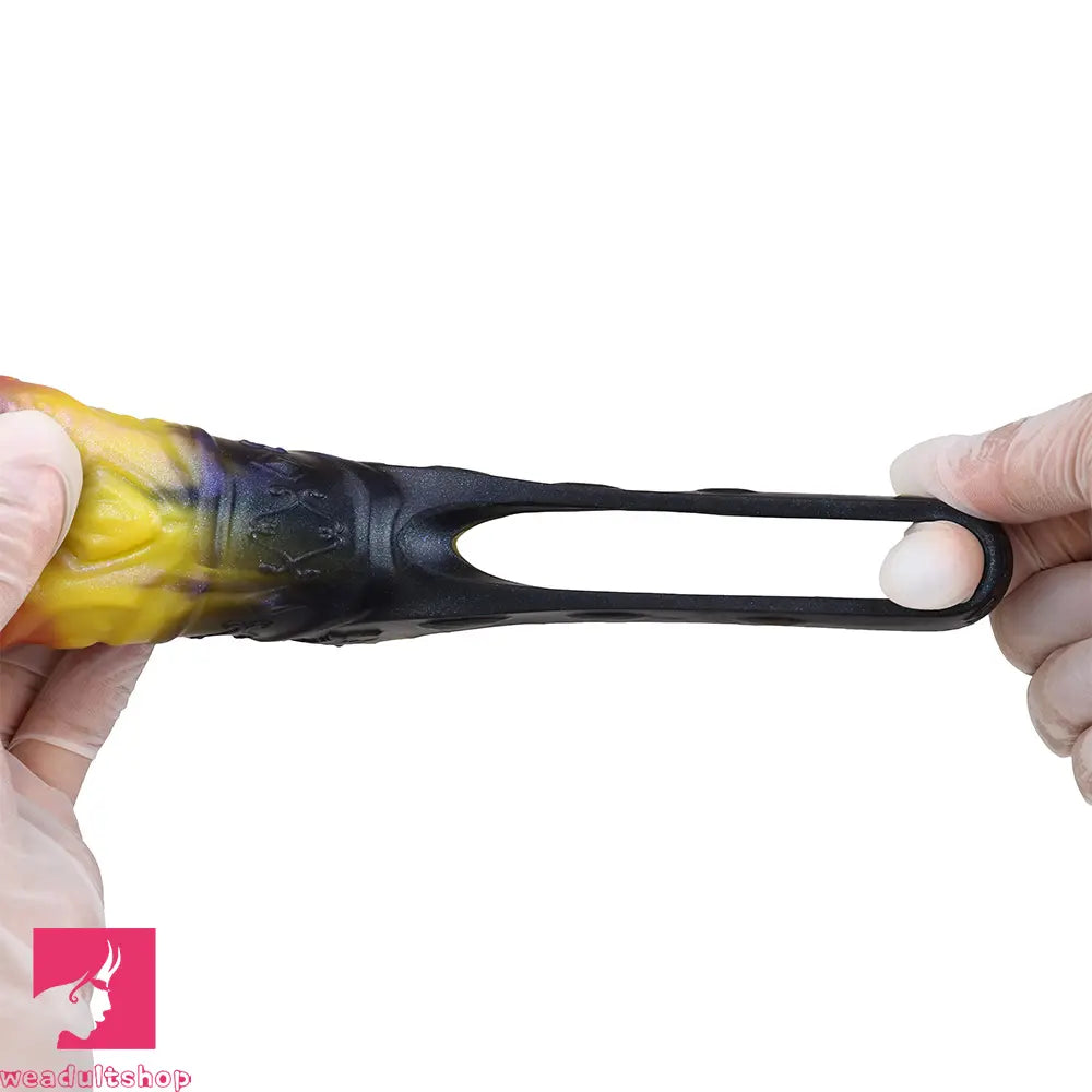 4.92in Fantasy Odd Small Silicone Soft Dildo Sleeve Cock Extender Toy