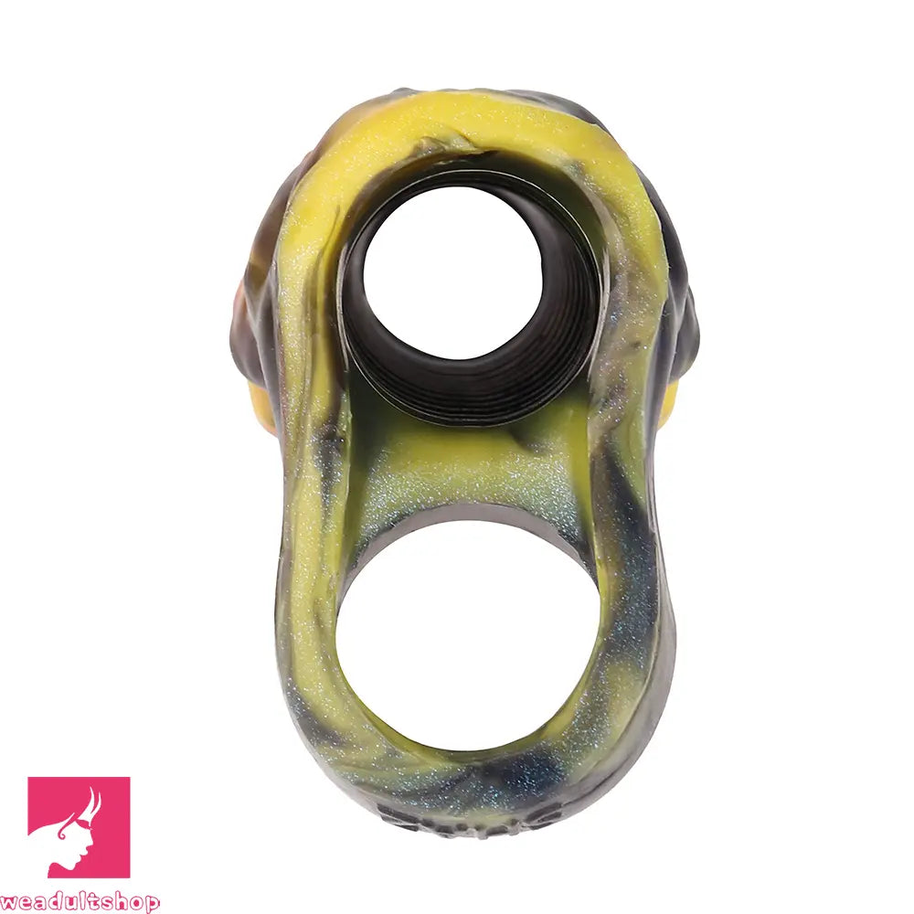 4.92in Egyzos Tentacle Silicone Soft Dildo Sleeve Cock Extender Sex Toy