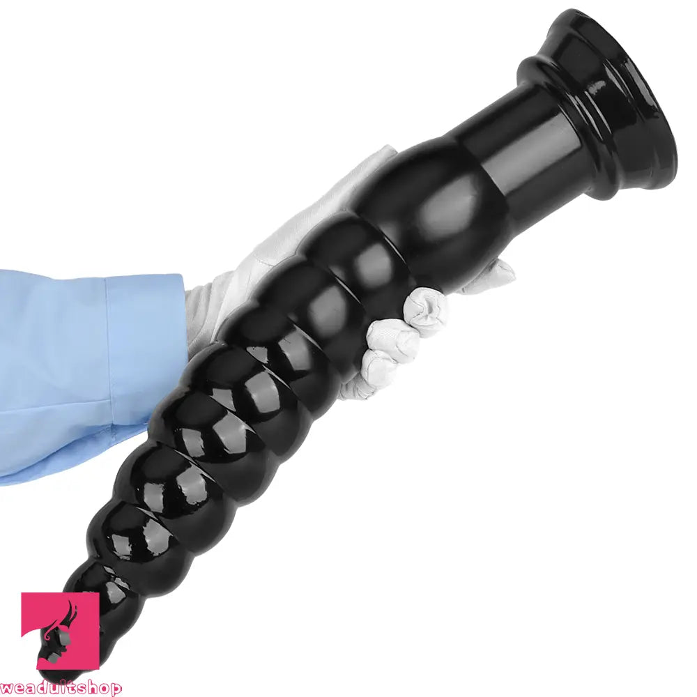 12.6in 17.32in PVC Super Long Large Thick Anal Plug Dildo Torture Cock