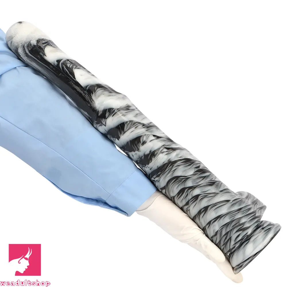 18.9in Mixed Color Big Alternative Animal Super Long Horse Cock Dildo