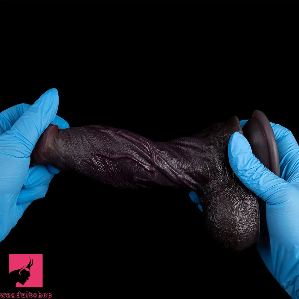 7.48in Dual Density Silicone Soft Real Cock Dildo For G Spot Cock Love Play