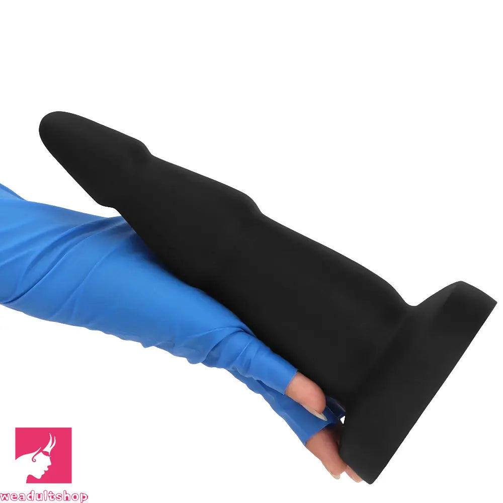 6.49in 8.07in 9.05in Liquid Silicone Soft Anal Dilator Trainer Cock Dildo